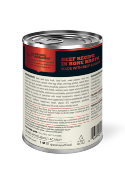 Premium Chunks, Beef Recipe in Bone Broth