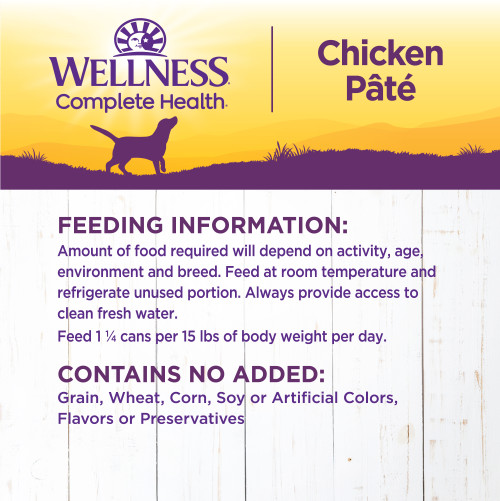 Wellness Complete Health Pat Chicken & Sweet Potato