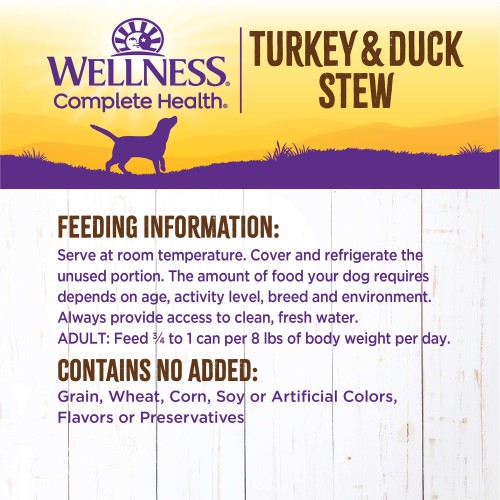 Wellness Complete Health Stews Turkey & Duck