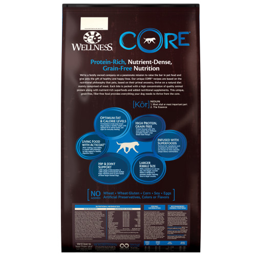 Wellness CORE Grain Free Large Breed Chicken Recipe Dog Food