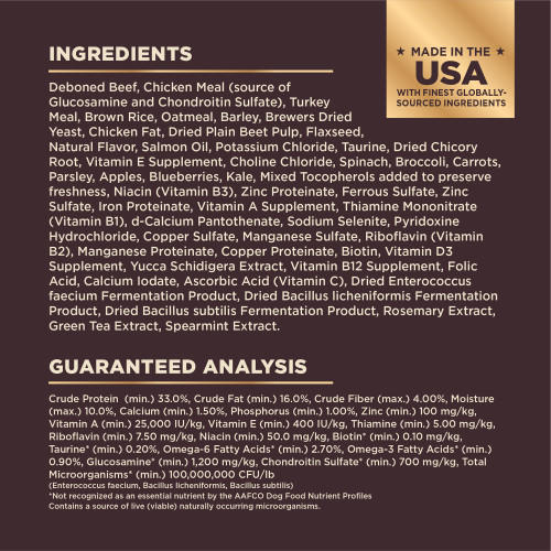 Wellness CORE+ Wholesome Grains Beef & Barley