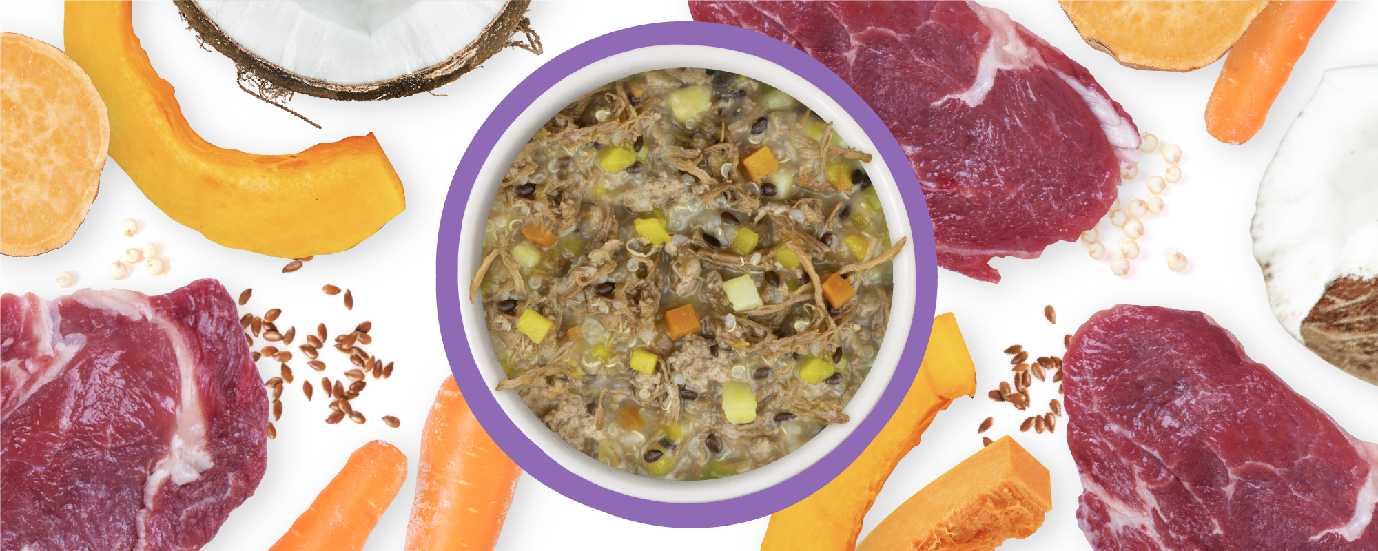 Weruva Meals 'n More Steak Frites Recipe Plus Skin & Coat Health Wet Dog Food