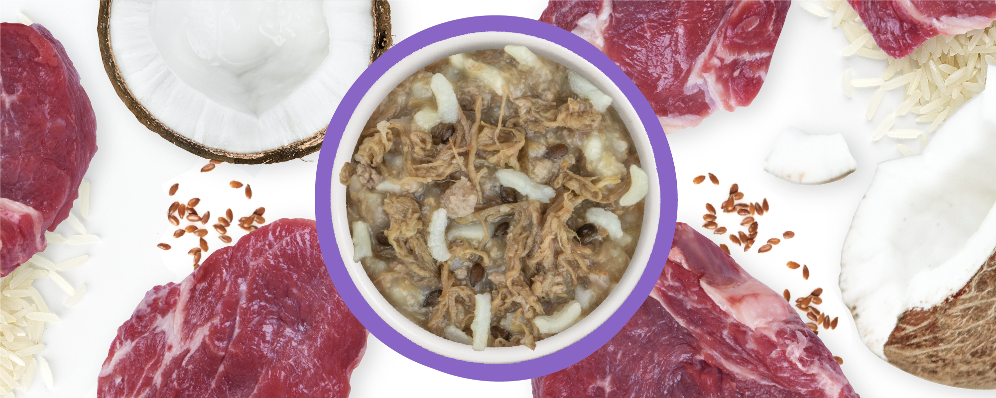 Weruva BFF Fun Size Meals Oh So Nice Sirloin Tips & Rice Wet Dog Food