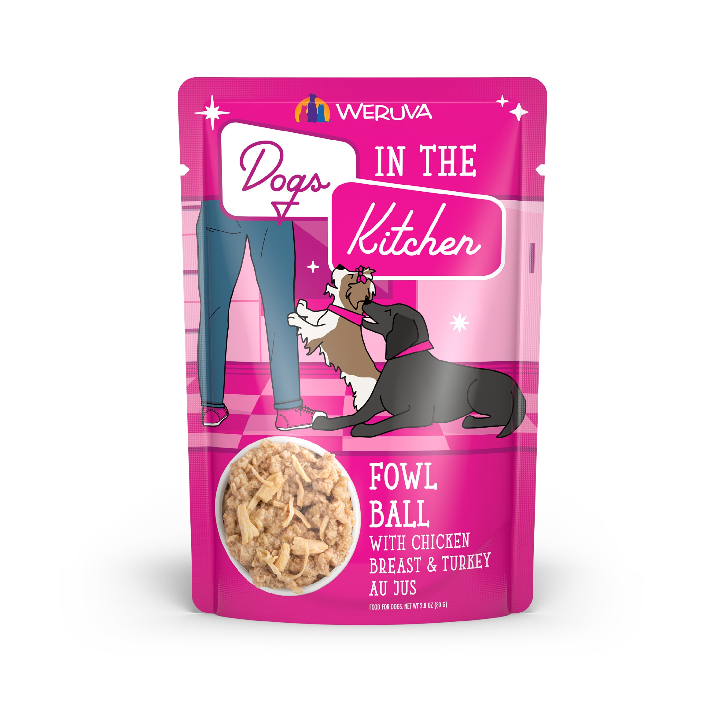 Weruva Dogs in the Kitchen Fowl Ball Wet Dog Food