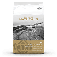 Diamond Naturals Light Adult Dog Lamb Meal & Rice Formula