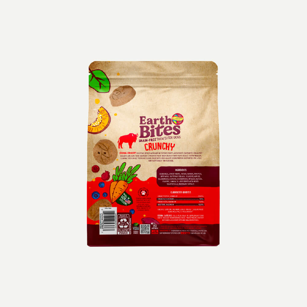 EarthBites Crunchy Bison Meal Recipe Treats