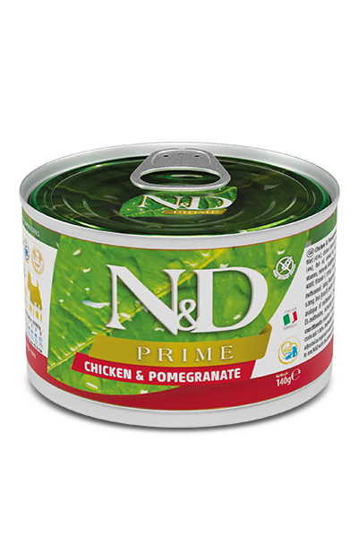 Farmina Pet Foods - Dog food - N&D Prime Canine - Chicken & Pomegranate Adult Mini wet food