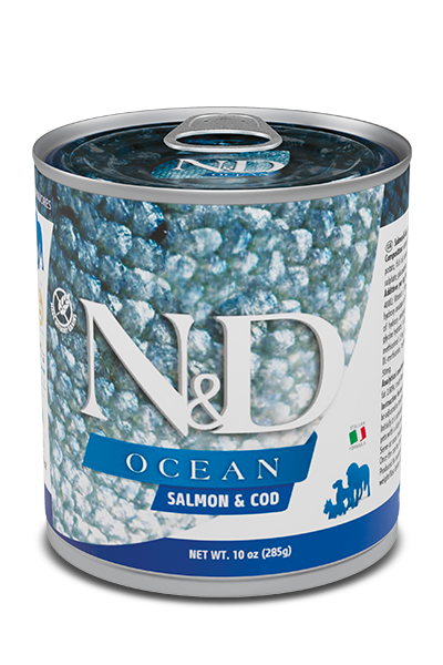 Farmina Pet Foods - Dog food - N&D Ocean canine - Salmon & Cod wet food