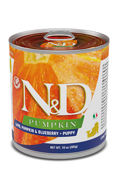 Farmina Pet Foods - Dog food - N&D Pumpkin Grain-Free Canine - Lamb, Pumpkin & Blueberry Puppy wet food