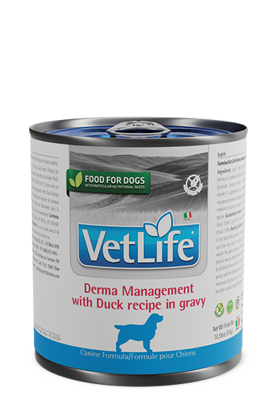 Farmina Pet Foods - Dog food - Farmina Vet Life Canine - Derma Management with Duck Wet Food Canine